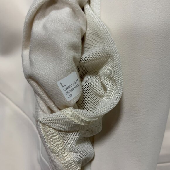 Lululemon NWT Women's Cross Chill City-to-Trail Jacket L Light Ivory - Picture 6 of 16